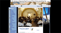 Desktop Screenshot of chiesaapostolicapentecostale.org